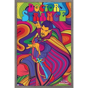 Trends International Marvel Doctor Strange in the Multiverse of Madness - Neon Framed Wall Poster Prints - 1 of 4
