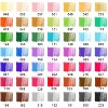 Premium Colored Pencils,Set of 50 Colors,Artists Soft Core with Vibrant Color,Ideal for Layering Blending Shading - 2 of 4
