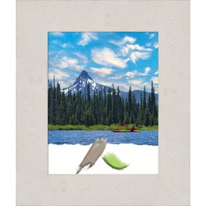 Amanti Art Rustic Plank White Picture Frame - 1 of 4
