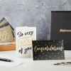Paper Junkie 24 Pack Congratulations Card and Envelopes with Round Stickers, 6 Designs, 4x6 Inches - 2 of 4