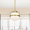 Nuvo Lighting Lakeshore 1 - Light Pendant in  Natural Brass - 2 of 4