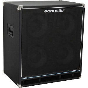 Acoustic B410C Classic 400W 4x10 Bass Speaker Cabinet Black - 1 of 4