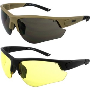 2 Pairs of Epoch Eyewear Grunt Safety Sunglasses - 1 of 4