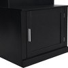 Kumasinova Minimalist Hall Tree with Storage Cabinet,Slim Entryway Coat Rack with 6 Hooks,Ultra-Thin Clothes Rack with Shelves for Small Spaces - 4 of 4
