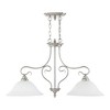 Livex Lighting Coronado 2 - Light Island Pendant Light in  Brushed Nickel - 2 of 4