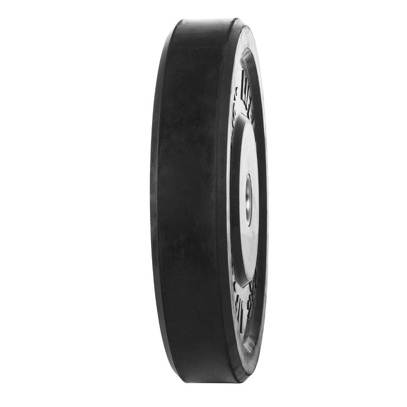 Lifeline Olympic Rubber Bumper Plate 45lbs, 4 of 7