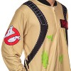 Seven Times Six Ghostbusters Union Suit Adult Jumpsuit Costume One Piece Pajama Sleepwear Brown - 2 of 4