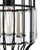 CWI Lighting Alethia 1 Light Down Mini Pendant With Black Finish - 4 of 4