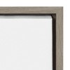 18" x 24" Sylvie Sitting Lemur Tongue Out Framed Canvas Wall Art by Amy Peterson Gray - DesignOvation - 3 of 4