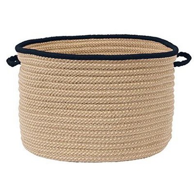 Colonial Mills Boat House Utility Basket, 18 by 12-Inch, Navy