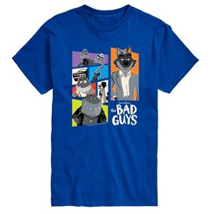 Men's - The Bad Guys - Mr. Wolf and Friends Collage Short Sleeve Graphic T-Shirt - 1 of 3