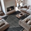 World Rug Gallery Contemporary Bohemian Stripe Indoor Area Rug - 2 of 4