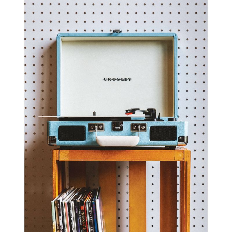 Crosley Cruiser Plus Bluetooth Vinyl Record Player - Turquoise, 6 of 21