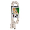 Monoprice 16/3 SJTW Outdoor Extension Cord 12ft - White Water Resistant Flexible - 2 of 3