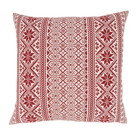 Red discount pillows target