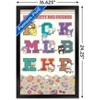 Trends International Hello Kitty and Friends: 24 College Letter - Group Framed Wall Poster Prints - 3 of 4