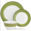 Gibson Gold Rimmed 12 Piece Fine Ceramic Dinnerware Set - 2 of 4
