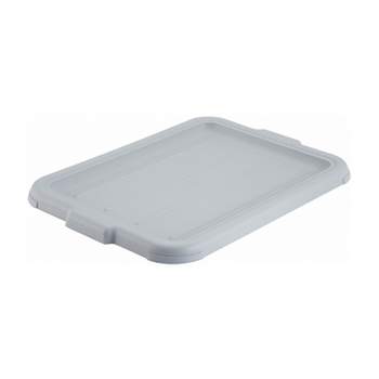 Winco Cover for Standard Dish Boxes, Gray