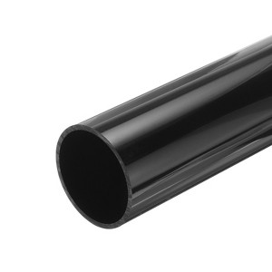 Unique Bargains High Impact Water Plumb Cable Sleeve PVC Rigid Round Pipes 20" Length - 1 of 4