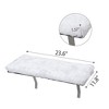 Sandinrayli Window Cat Hammock - Indoor Cat Bed for Window Sill, White - 3 of 4