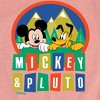 Girls' - Disney - Mickey And Pluto Fitted Short Sleeve Graphic T-Shirt - 2 of 4