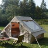 4 Person Inflatable Glamping Tent, 4-Season Waterproof Air Camping Tent House with Quick Setup and Windproof Structure – Cuddlewood - 2 of 4