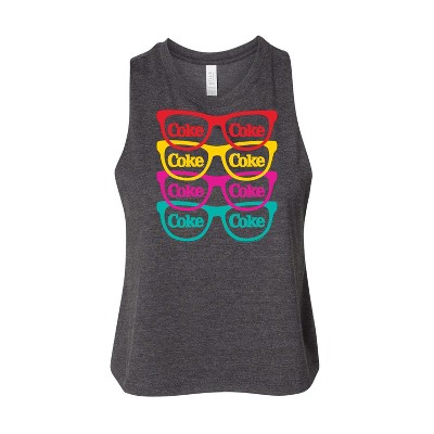Women's - Coca-Cola - Retro Sunglasses Graphic Racerback Tank