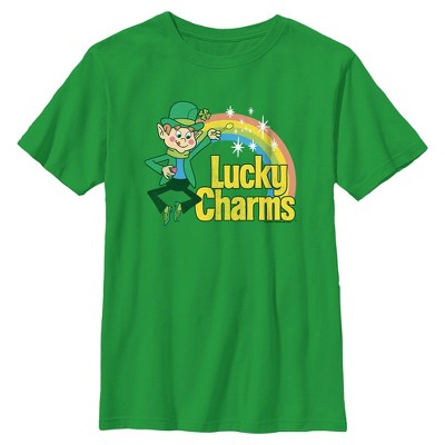 Boy's Lucky Charms Chibi Rainbow T-Shirt