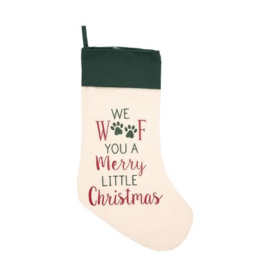 C&F Home Merry Woofmas Embroidered Christmas Stocking