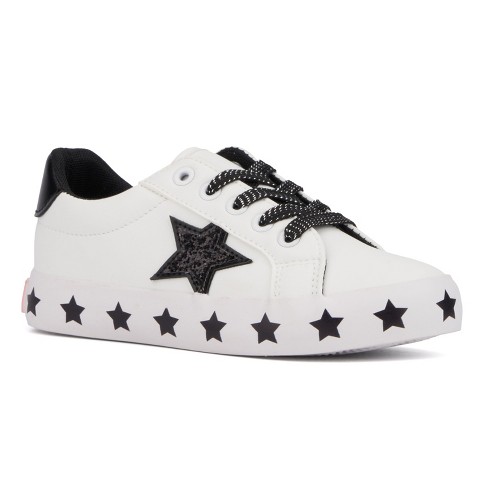 Olivia Miller Girl's Super Starr Low Top Sneakers - image 1 of 4