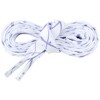 INSPIRE CHIC Colored Printed Flat Splashing Ink Shoe Laces for Sneakers 2 Pairs - 2 of 4
