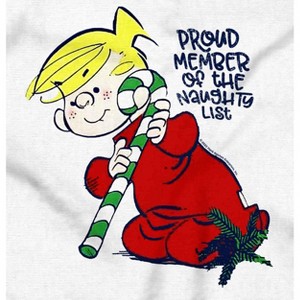 Christmas Member of Naughty List Hoodie Sweatshirt Women Men Brisco Brands - 1 of 4