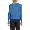 Lands' End Women's Drifter Modern Cable Crew Sweater - 2 of 3