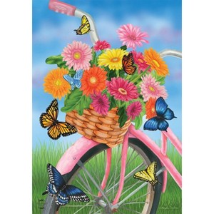 Briarwood Lane Spring Garden Flag 12x18 For Outdoor Spring Bike For Spring Garden Flag Flags For Outside - 1 of 4
