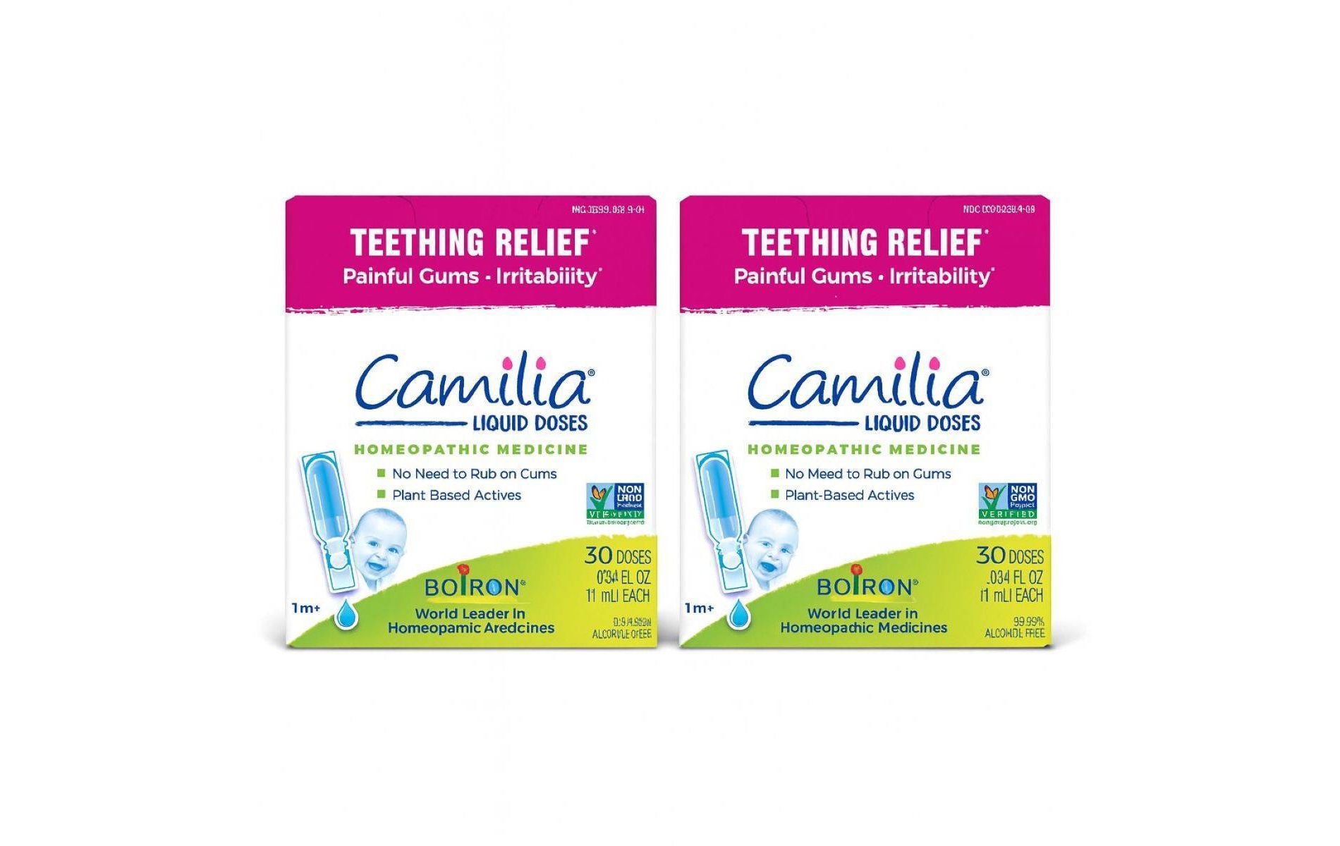 Boiron Camilia Teething Drops for Daytime and Nighttime 30ct