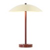 Stassi Iron Table Lamp - 16" Height - TBL4615 - Red/Cream - Safavieh - 2 of 4