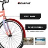 Garvee 26 Inch Cruiser Bike for Men Women, Single Speed Drivetrain Steel Frame Mountain Bike for Beach Camping Picnic (Pink) - 4 of 4