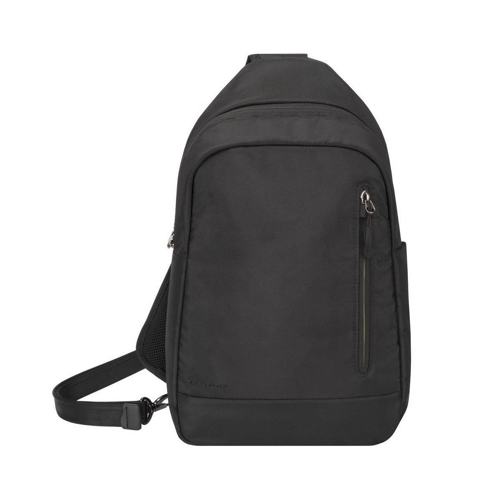 Photos - Women Bag Travelon Anti-Theft Urban Sling Pack - Black