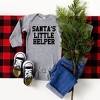 The Juniper Shop Santa's Little Helper Words Baby Long Sleeve Bodysuit - 2 of 3