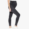 Women's Maternity Leggings Over The Belly Yoga Pregnancy Pants Soft Workout Activewear - 2 of 4