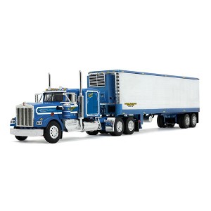 First Gear DCP 1/64 Kenworth W900A with 60" Flat Top Sleeper & 40' Vintage Trailer with Reefer Legacy Series #2: Western Distributing "Crippled - 1 of 1
