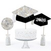 Big Dot of Happiness Disco Grad - 2026 Groovy Graduation Party Centerpiece Sticks - Table Toppers - Set of 15 - 4 of 4