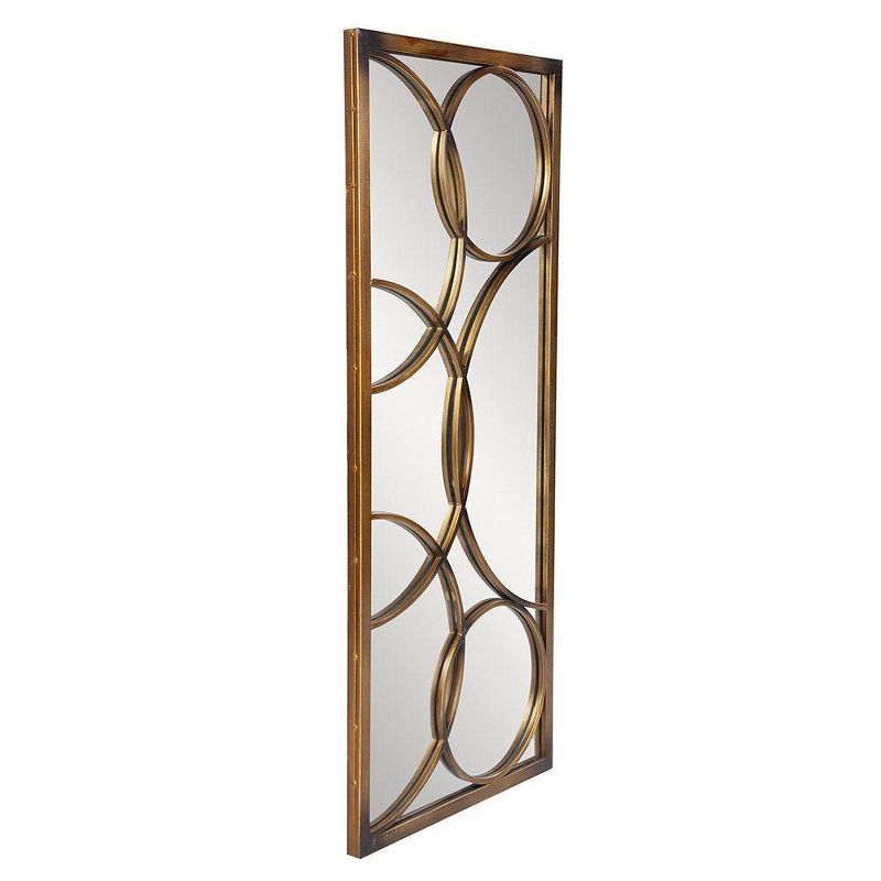 Rectangle Brittany Decorative Wall Mirror Brown - Howard Elliott, 2 of 8