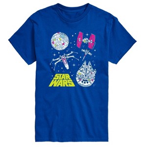 Men's - Star Wars - Ship Grid Short Sleeve Graphic T-Shirt - 1 of 3