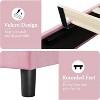 Twin/Full/Queen/King Bed Frame Upholstered Platform with Headboard and Strong Wooden Slats - 4 of 4
