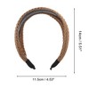 Unique Bargains Women's Fashion Braided Wide Headbands 1 Pc - 3 of 4