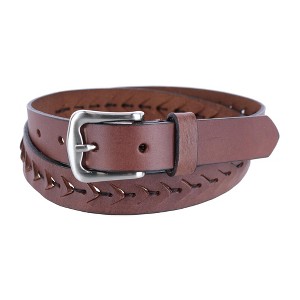 Toneka Women's Skinny Belt with Lace - 1 of 4