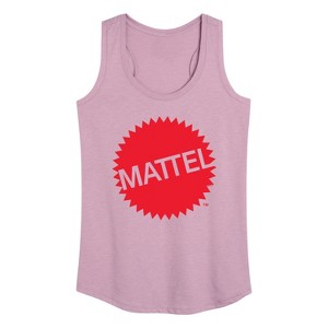 Women's - Mattel - Mattel Original Logo Graphic Racerback Tank - 1 of 4