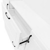 Kumasinova 51"/55" Hall Tree with Shoe Storage&Mirror Door,3/4-in-1 Entryway Coat Rack with 4 Hooks,Clothing Rack with 2 Drawers for Living Room - 3 of 4