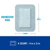 Nexcare Sensitive Skin Sterile Adhesive Pads - 4ct - image 4 of 4